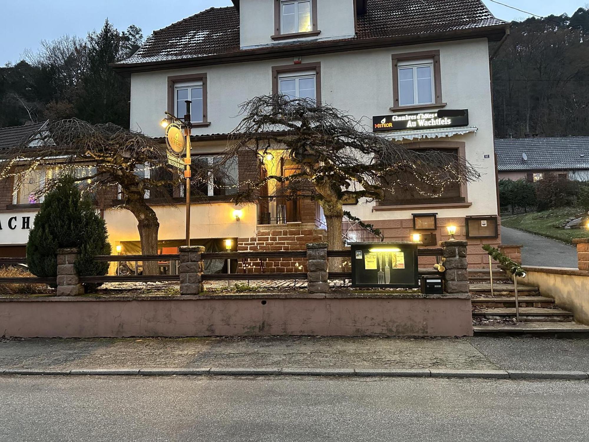 Au Wachtfels Bed & Breakfast Obersteinbach Bagian luar foto